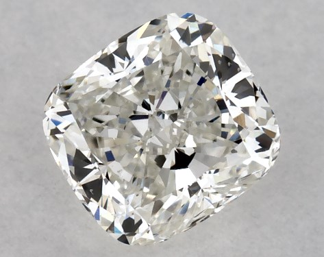 GIA 0.50 Carat H-VS2 Very Good Cut Cushion Modified Diamond